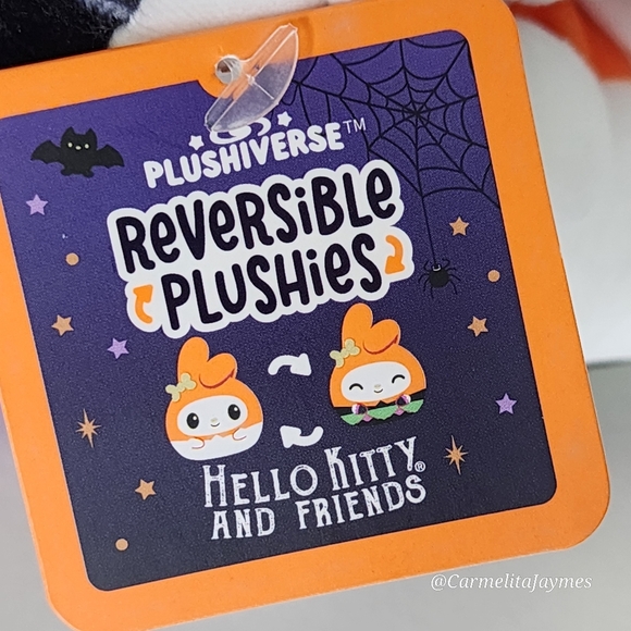 π MY MELODY π§ββοΈ Plushiverse Reversible Plushies HK & Friends Sanrio TeeTurtle - Picture 7 of 9